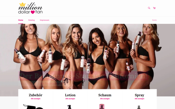 milliondollartan-shop.de
