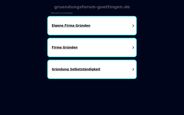 www.gruendungsforum-goettingen.de