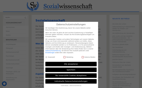 www.sozial-wissenschaft.de