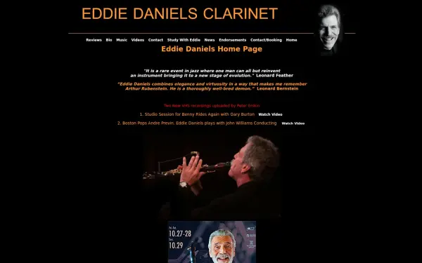 eddiedanielsclarinet.net