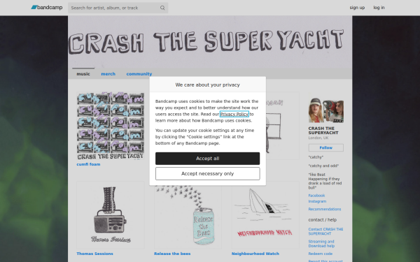crashthesuperyacht.bandcamp.com