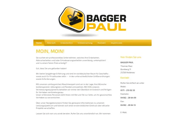 www.baggerpaul.de