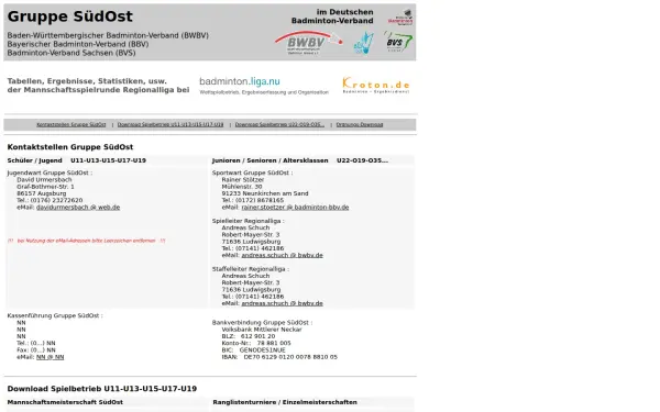 badminton-gruppe-suedost.de