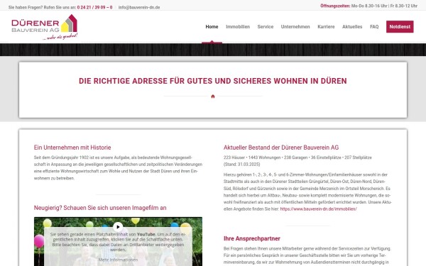 www.bauverein-dn.de