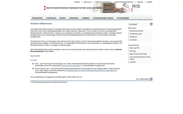 www.ris.bka.gv.at