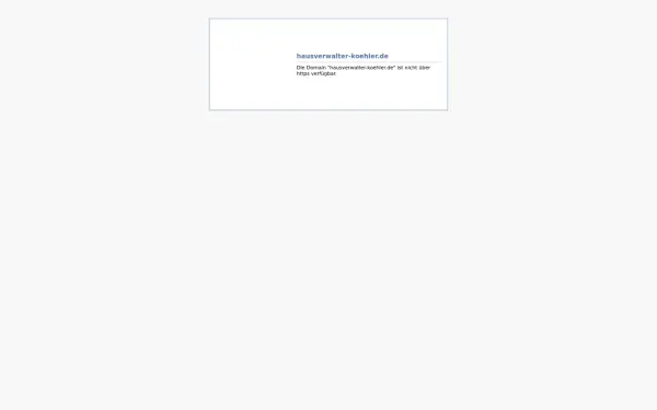 hausverwalter-koehler.de