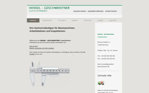 www.gutachter-baumaschinen.de
