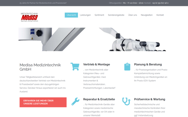 www.medisa-medizintechnik.de