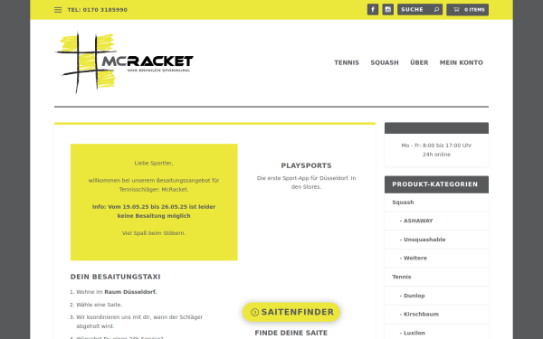 store.mcracket.de
