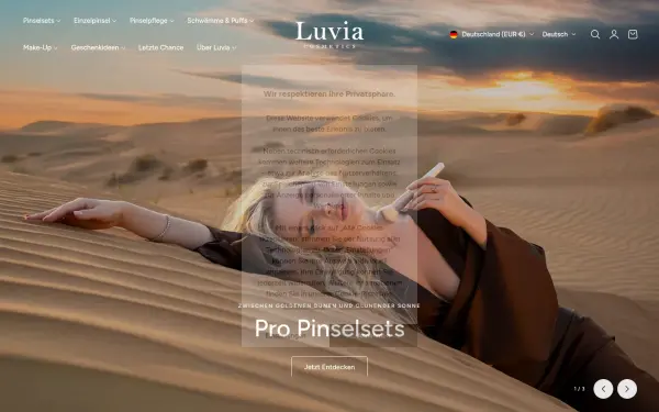 www.luvia-cosmetics.de