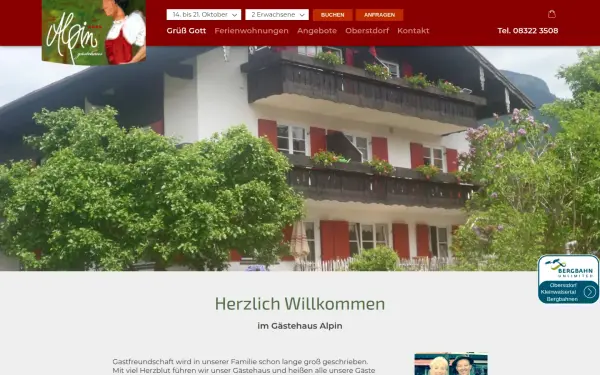 www.alpin-ferienwohnungen.de