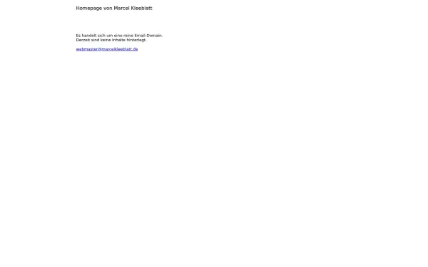 marcelkleeblatt.de