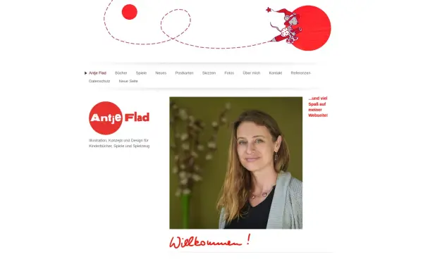 www.antjeflad.de