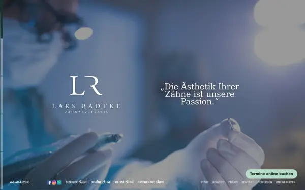 www.zahnarztlarsradtke.de