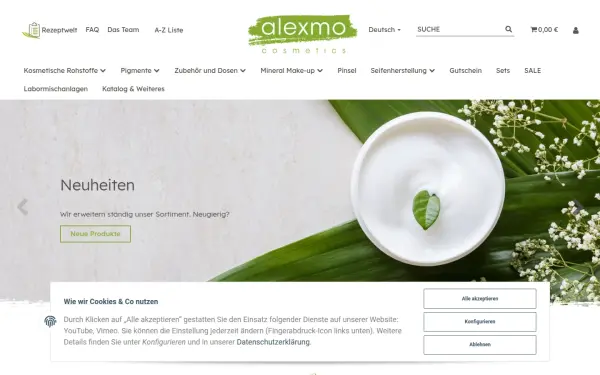 www.alexmo-cosmetics.de