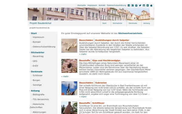 www.projekt-baudenkmal.de