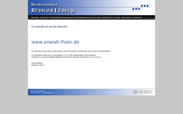 anwalt-fhain.de