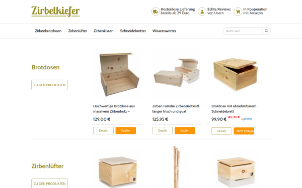 zirbelkiefer.com