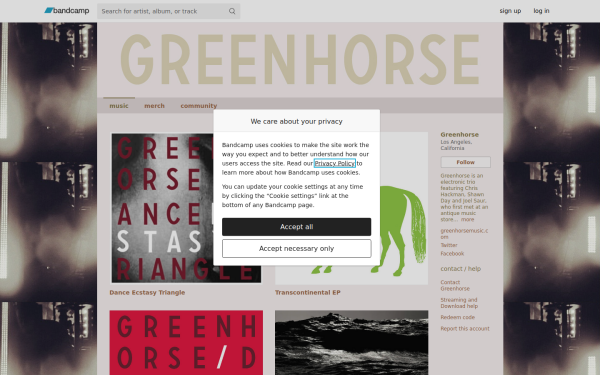 greenhorse.bandcamp.com