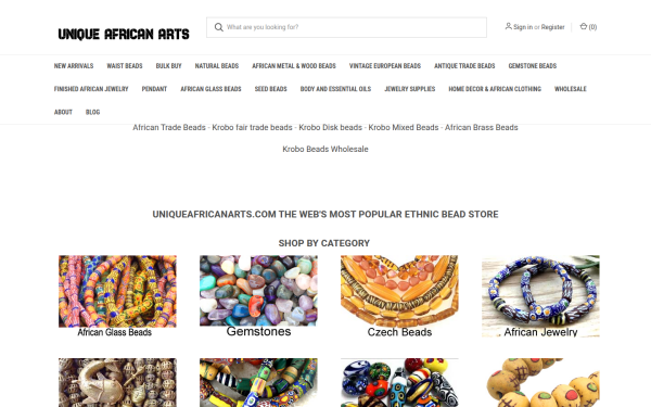 uniqueafricanarts.com