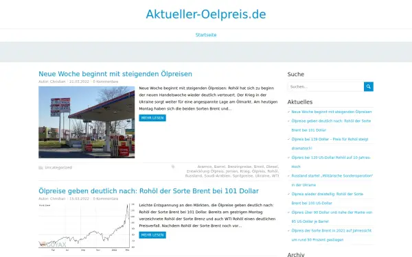 aktueller-oelpreis.de