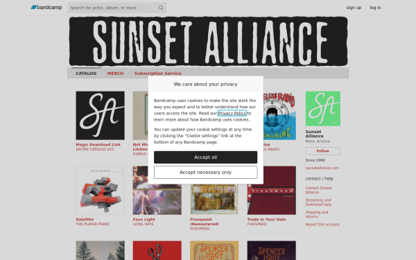 sunsetalliance.bandcamp.com