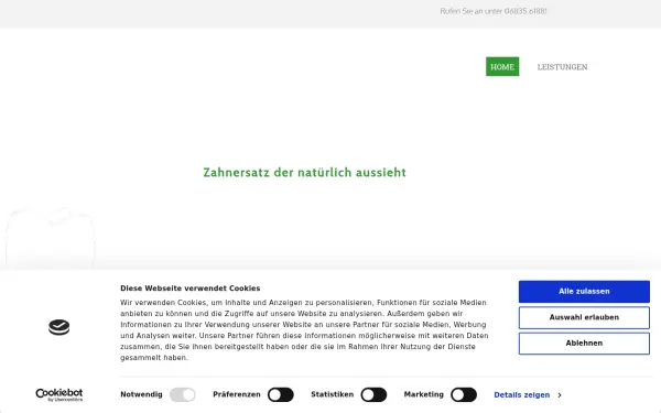 www.dentalgruen.de
