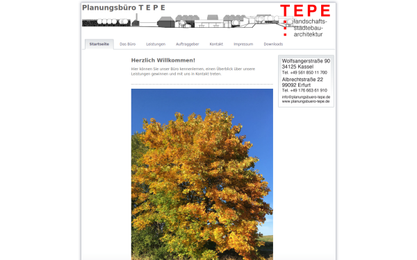 www.planungsbuero-tepe.de