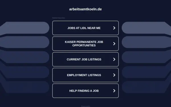 arbeitsamtkoeln.de