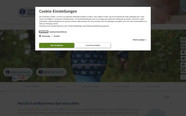 www.aesculine.de