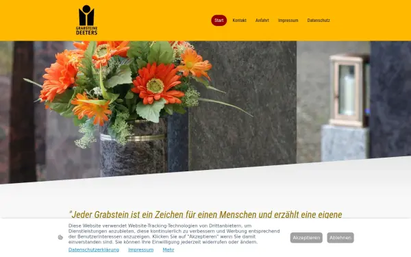 grabsteine-deeters.de
