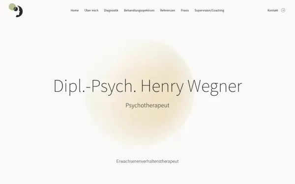www.psychotherapeutischepraxiswegner.de