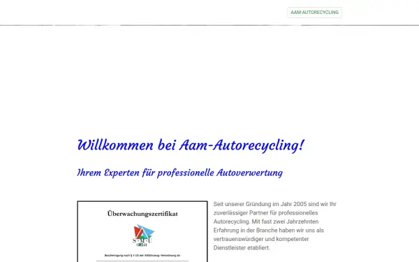www.aam-autorecycling.de