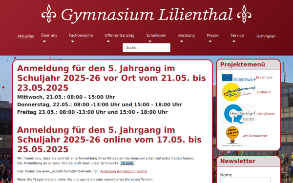 gymnasium-lilienthal.de