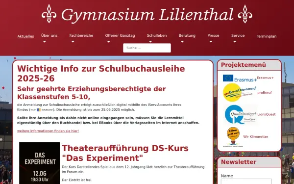 gymnasium-lilienthal.de