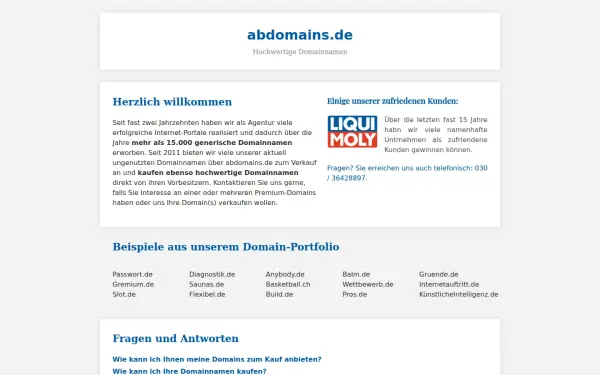 www.abdomains.de