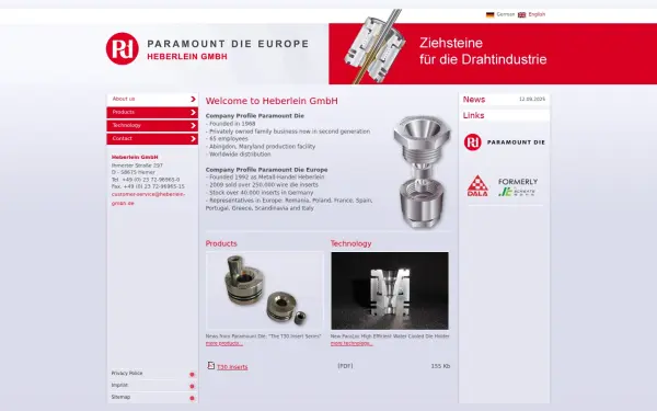 www.heberlein-gmbh.de