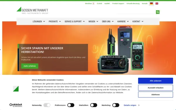 www.gossenmetrawatt.de