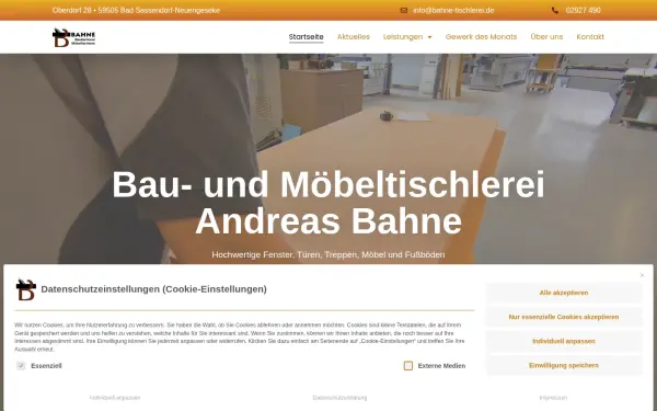 bahne-tischlerei.de
