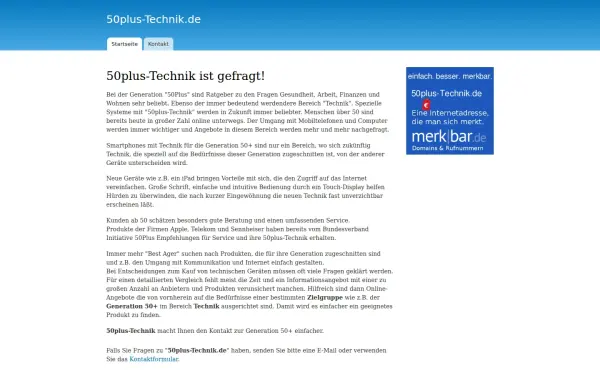www.50plus-technik.de