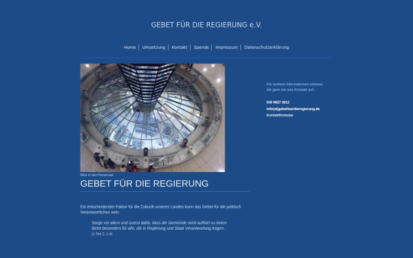 www.gebetfuerdieregierung.de