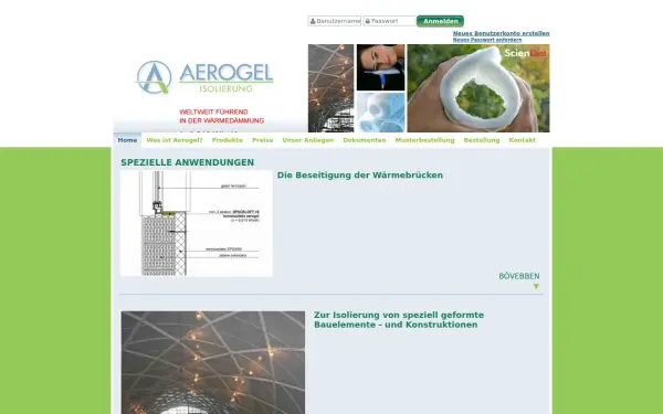 www.aerogelisolierung.de