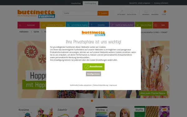 fasching-de.buttinette.com
