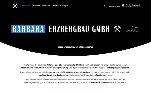 www.barbara-erzbergbau.de