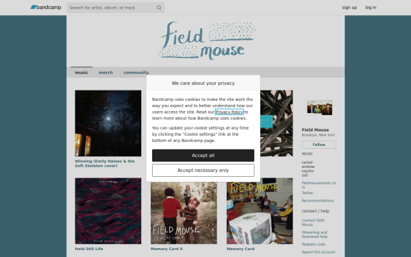 fieldmouse.bandcamp.com