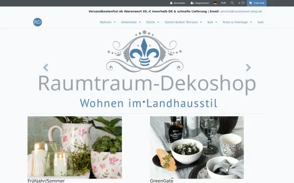 www.raumtraum-dekoshop.de
