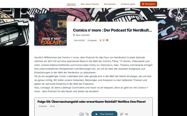 comicsnmore-podcast.letscast.fm