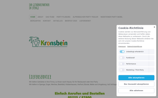 www.getraenke-kronsbein.de