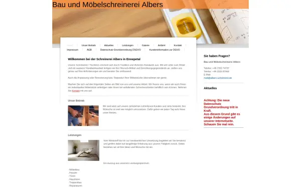 www.albers-schreinerei.de