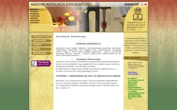 www.magyar-katolikusok-frankfurt.de